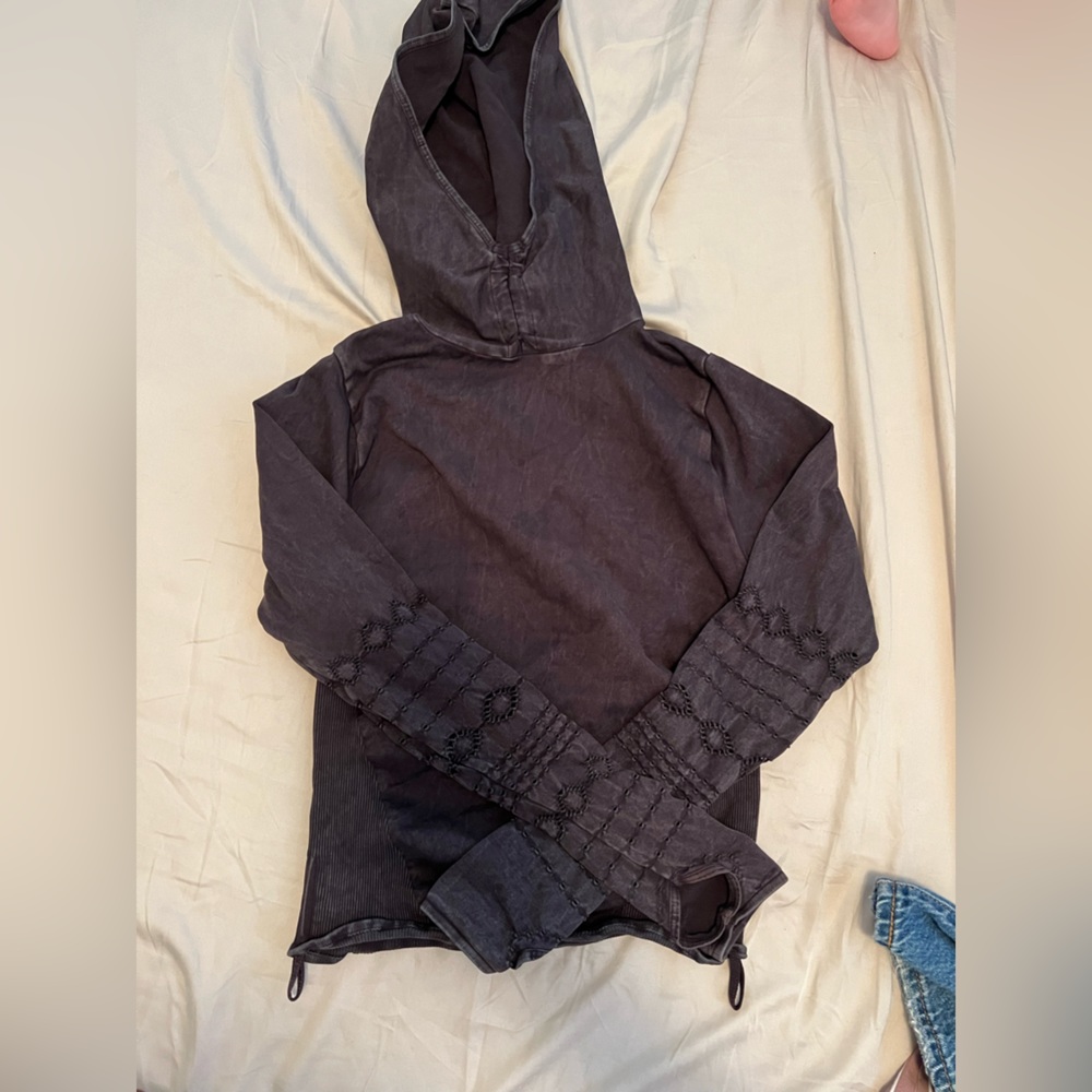 Free people movement good karma hoodie